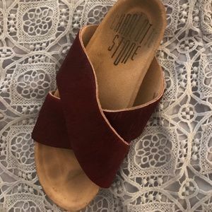 Charlotte stone sandal