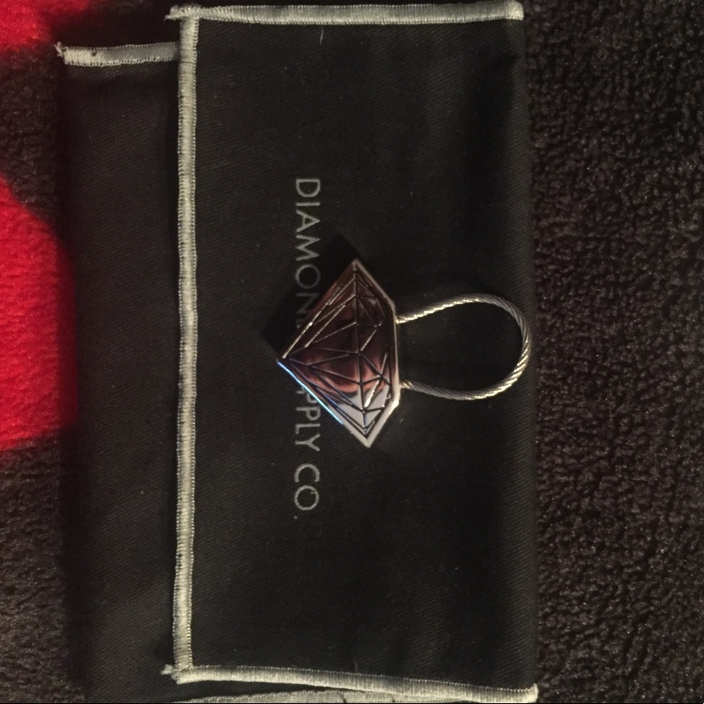 Diamond key chain