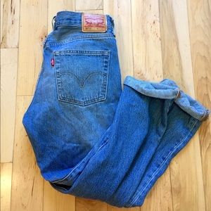 Levi Strauss 501 CT Boyfriend Jeans