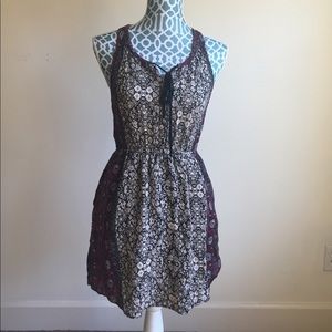 Urban Outfitters Button/Tie Front Dress Boho