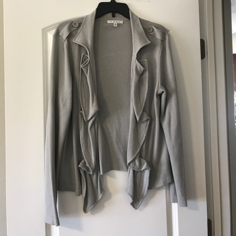 CAbi sweater jacket