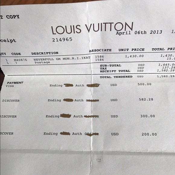 AUTHENTIC LOUIS VUITTON IKAT FUCHSIA NEVERFULL GM - Picture 6 of 8