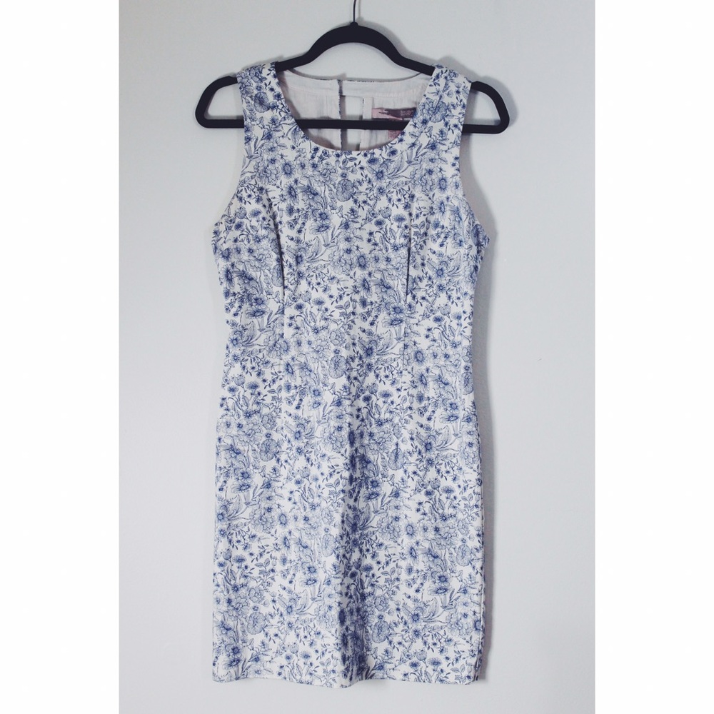 Floral Print Sheath Dress