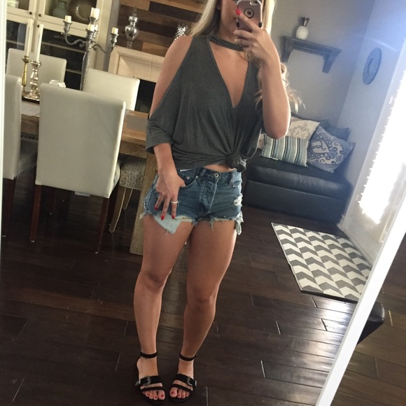 SALE✂️Black Buckle Up Sandals - Picture 4 of 5