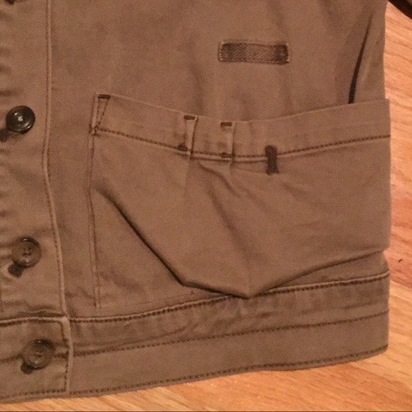 Anthropologie Hei Hei Military Cropped Jacket - Picture 3 of 5