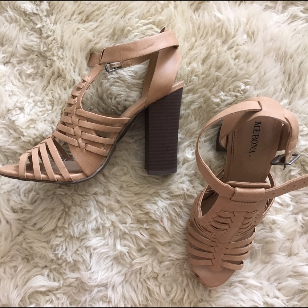 Merona Tan Heels