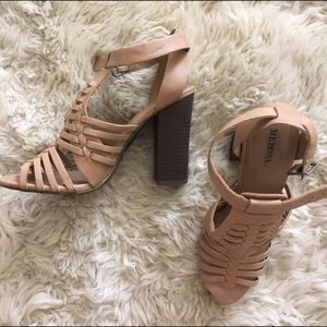 Merona Tan Heels