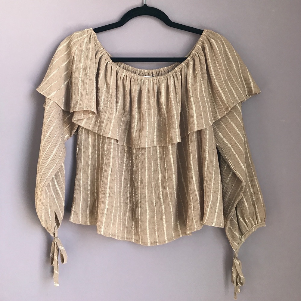 Honey Punch Off the Shoulder Blouse