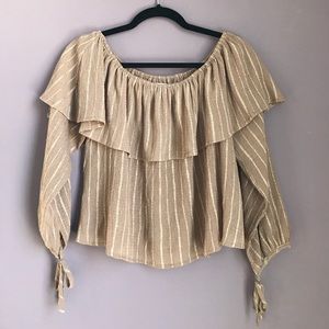 Honey Punch Off the Shoulder Blouse