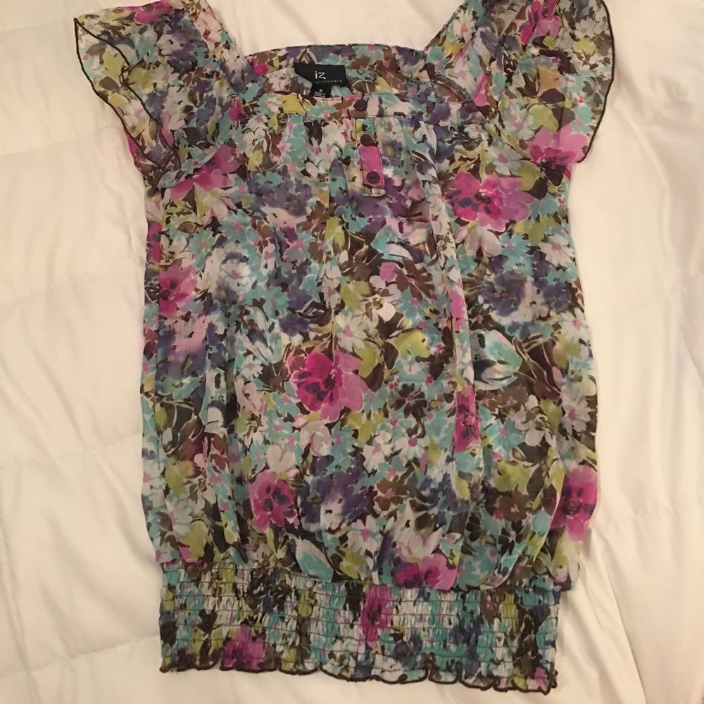 Sheer blouse m, great for dress pants