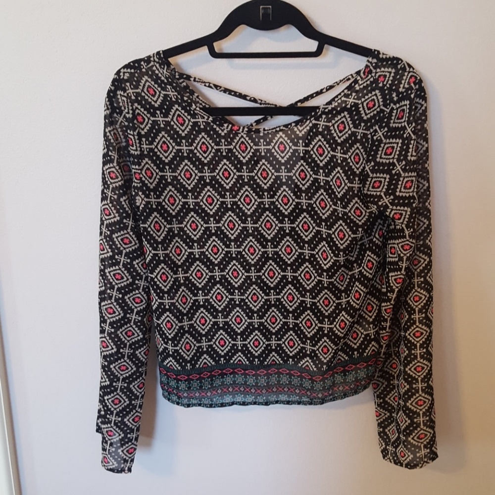 Patterned Long Sleeve - Picture 1 of 3