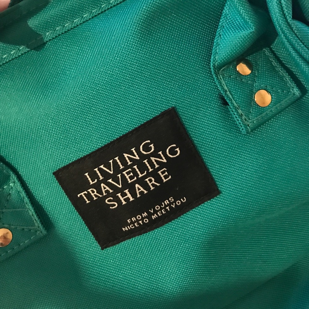 Green cute backpack! ♡