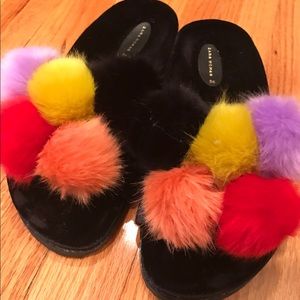 Furry slides from Zara