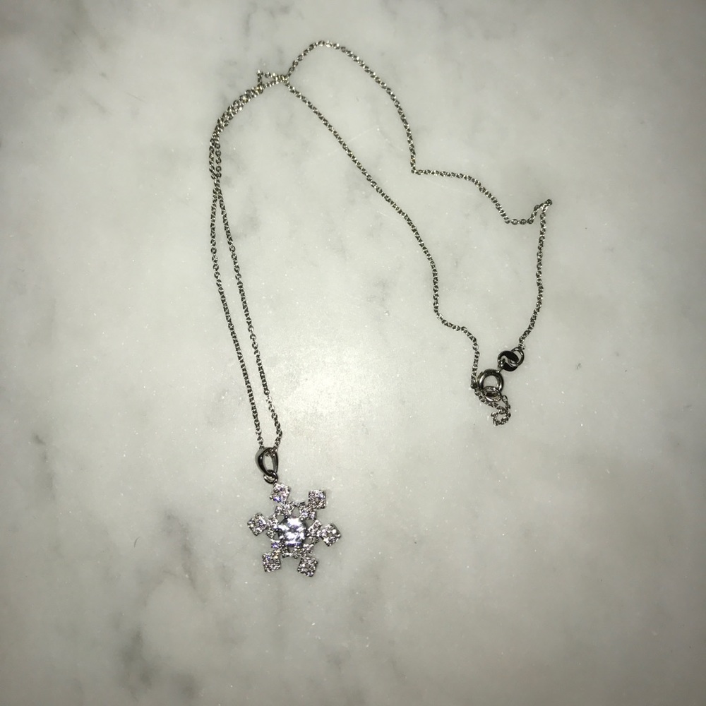 snowflake necklace