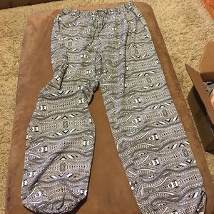 Polyester pants