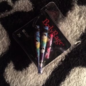 Alien tye dye tapers and plugs.