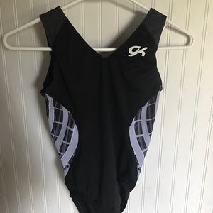 GREAT CONDITION GK  Black Gymnastics Leotard!