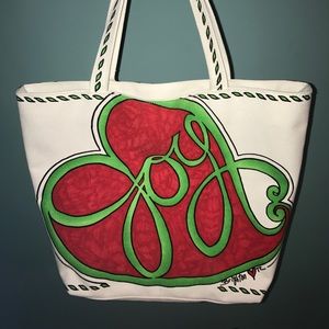 Brighton love & joy Christmas tote