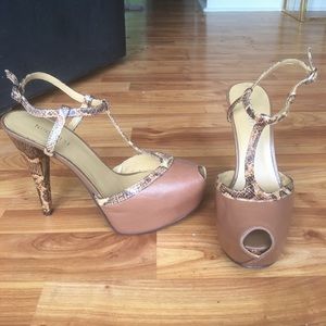 Nine West T-Strap Heels