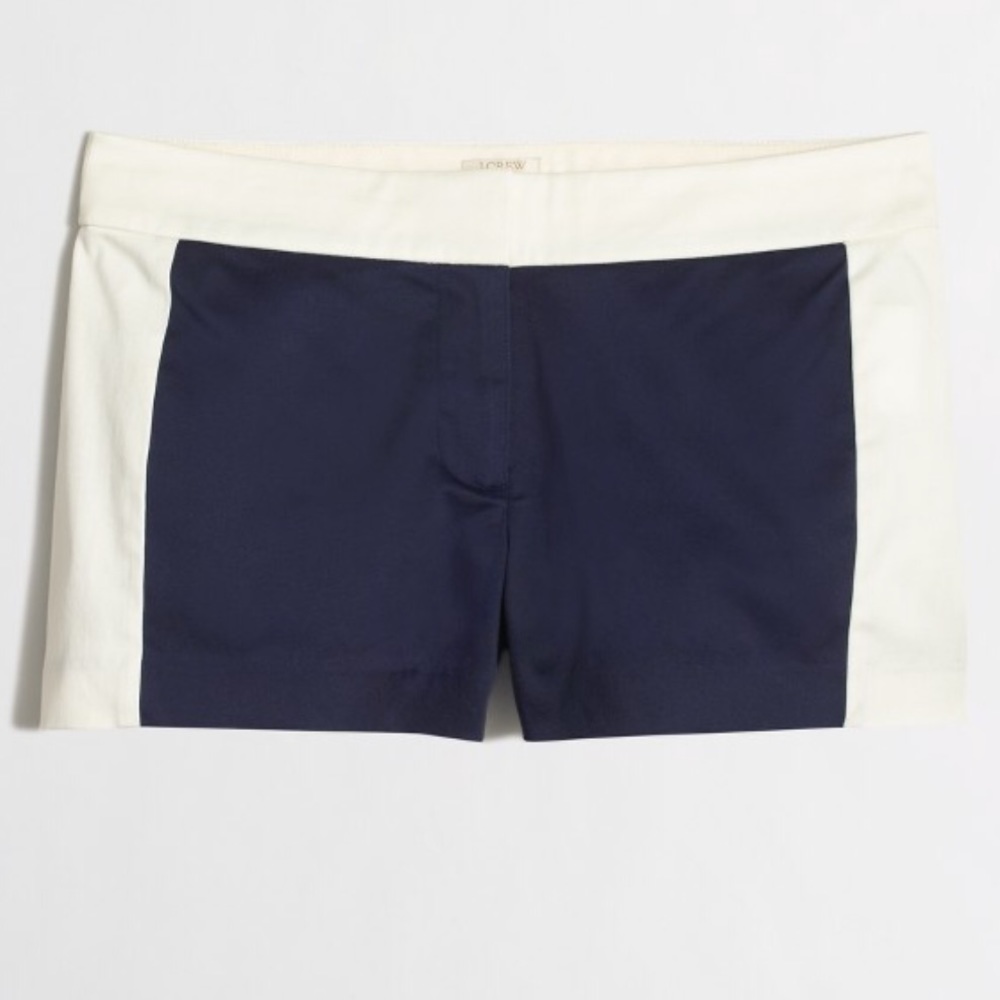 J. Crew Factory Tuxedo shorts