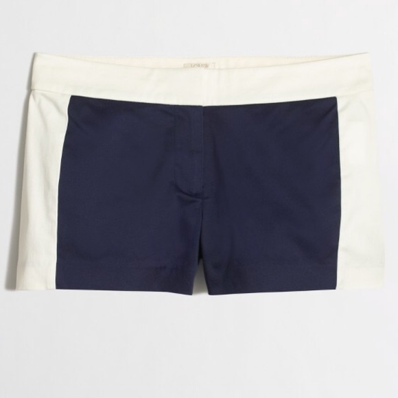 J. Crew Factory Tuxedo shorts - Picture 1 of 5