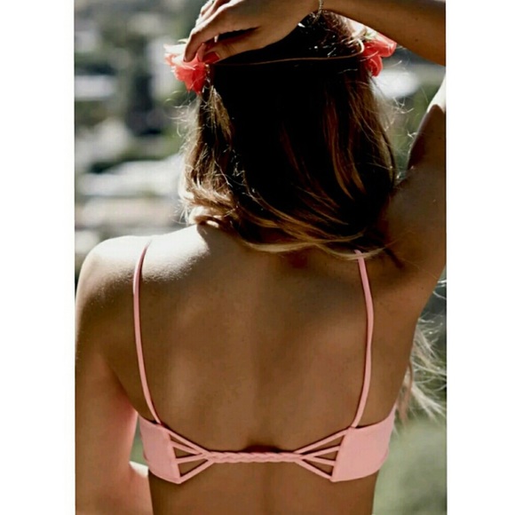 Womens padded Pink Sexy two piece bikini summer - Picture 3 of 5