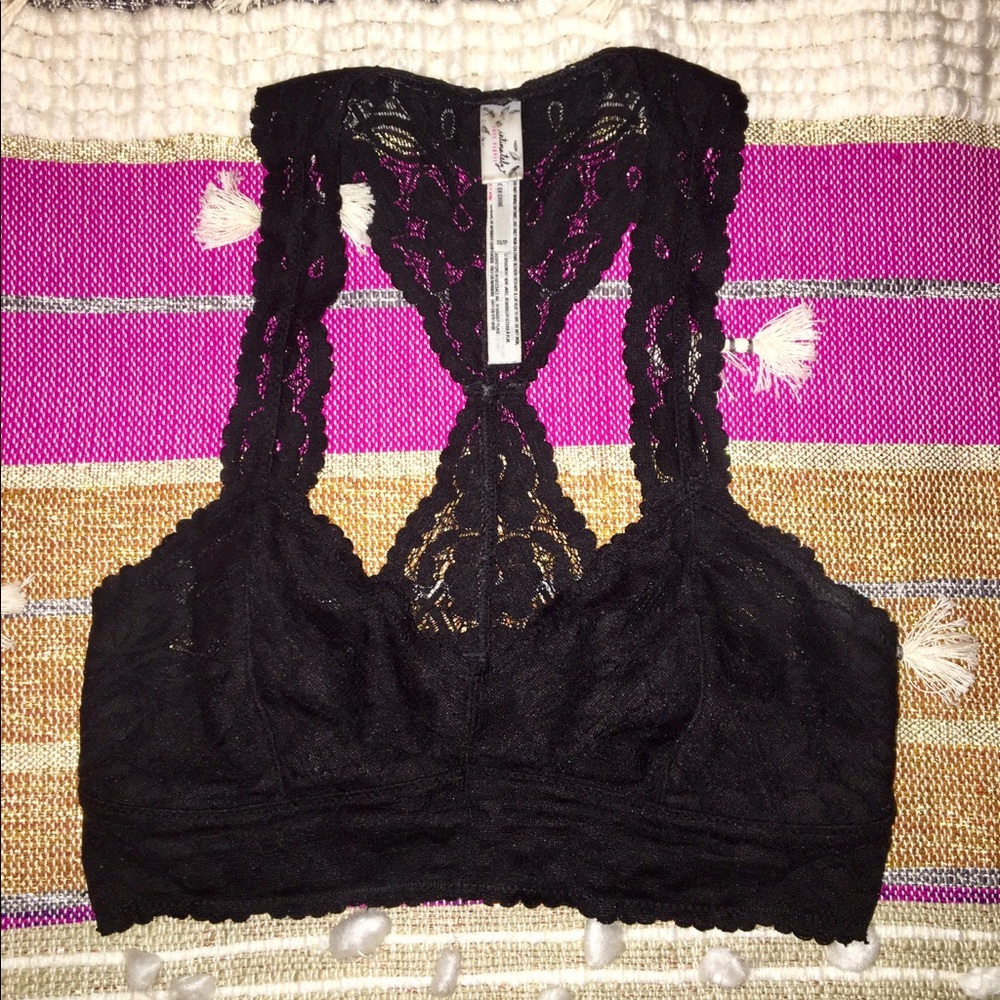 Free People Galloon Lace Racerback Bralette