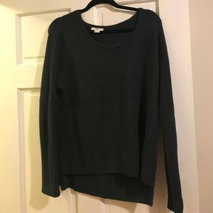 Dark green HELMUT Lang winter sweater