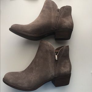 Lucky Brand Suede Booties