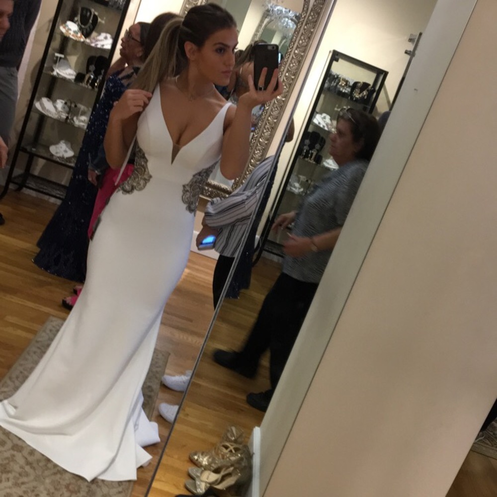 Faviana prom dress