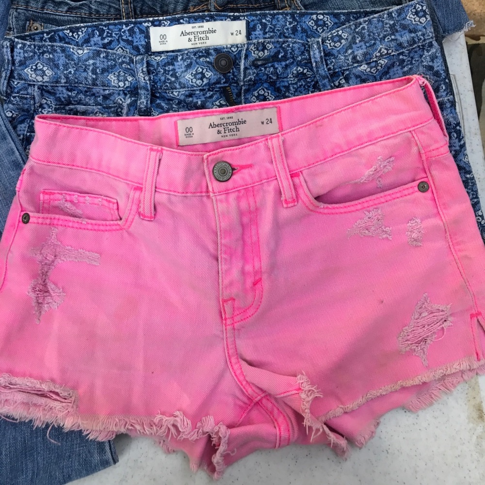 Abercrombie and fitch shorts bundle