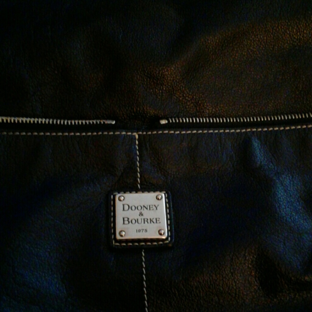 Dooney & Burke Black Leather Bag