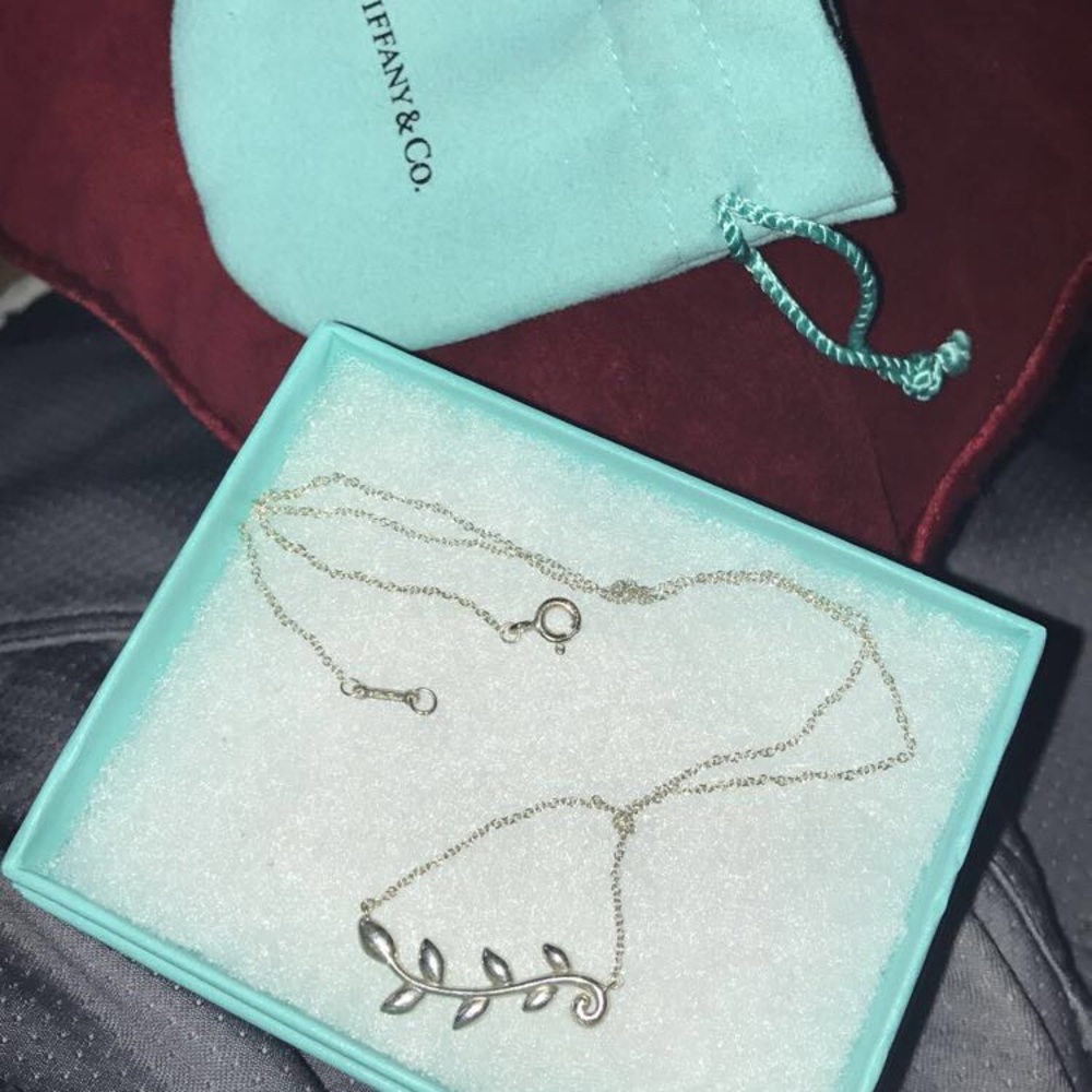 Tiffany & Co. Olive Leaf Necklace