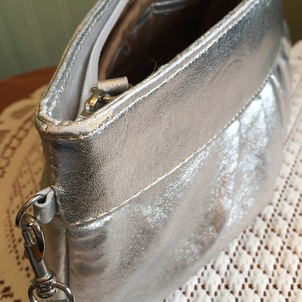 Sparkly Silver Clutch Purse - Picture 7 of 7
