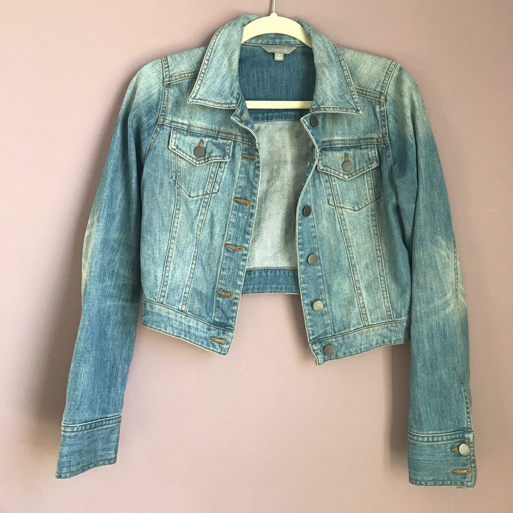Cropped Denim Jacket