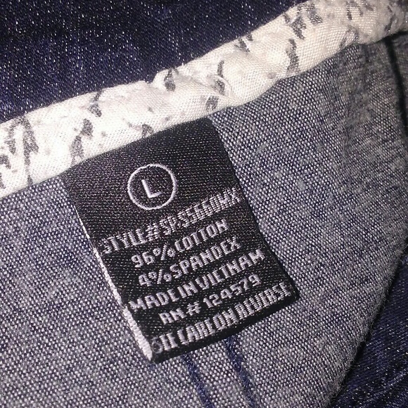 Jean tube skirt with gold zipper - Picture 3 of 5