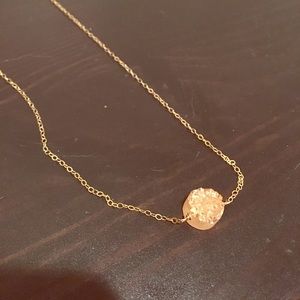 Druzy necklace