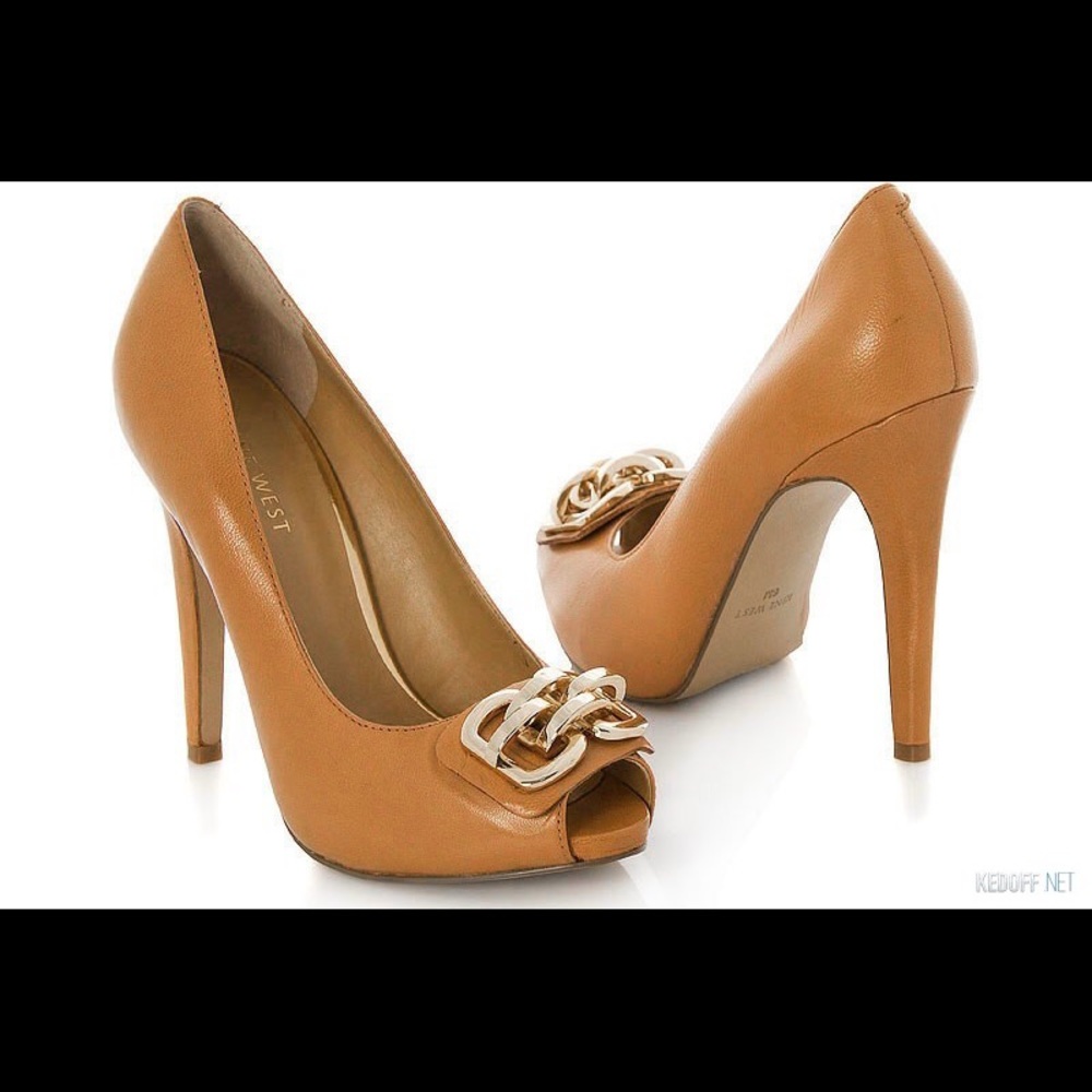 Nine West 'Jonah' Peep Toe Pumps
