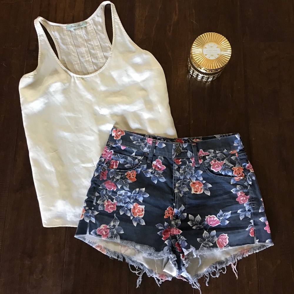 High Waisted Citizens of Humanity Denim Shorts