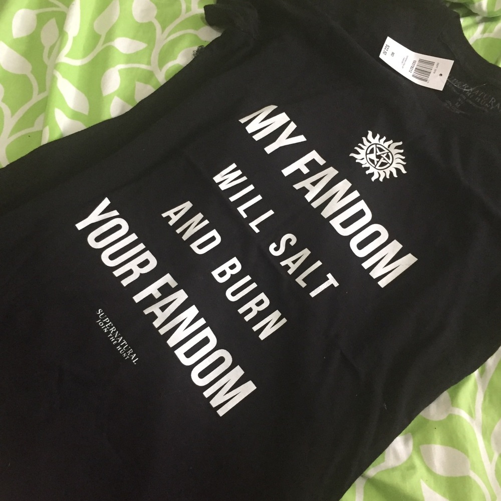 🚫SOLD🚫NWT Supernatural (SPN) Tee