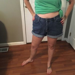 Vintage Lee Riders High Waisted Mom Shorts