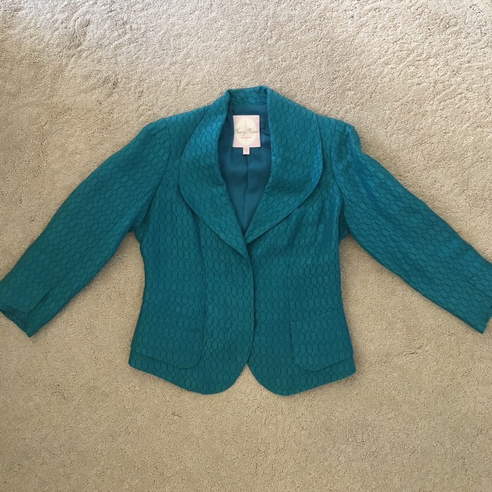 Lovely teal jacket