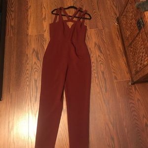 Express Double Strap Jumpsuit
