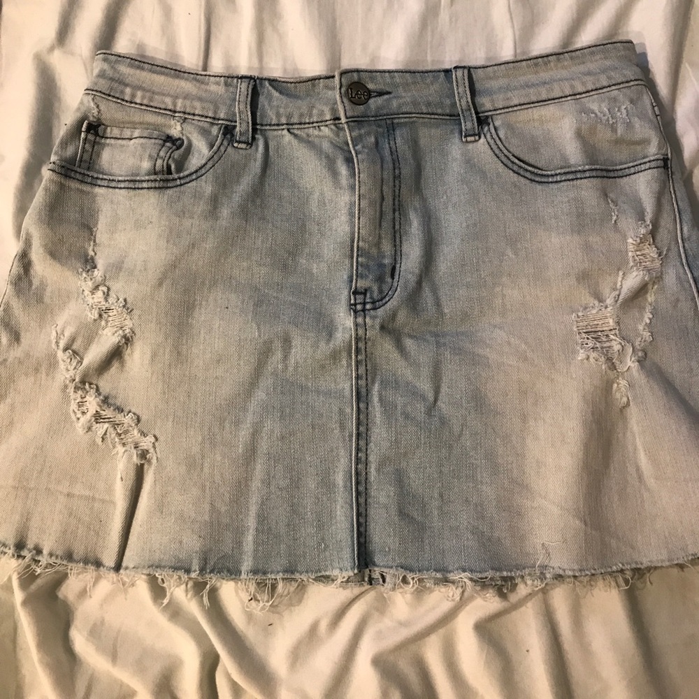 LEE mini jean skirt! SoCal! ♡