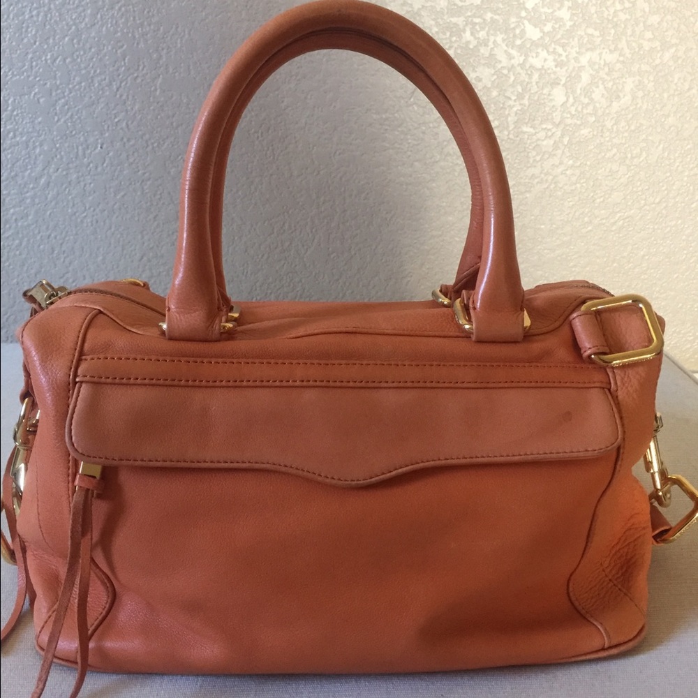 Rebecca Minkoff MAB Morning After Orange Satchel