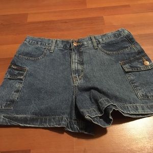 LEI Vintage High Waisted Mom Shorts
