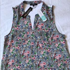 Papermoon Ozark Mixed Material Top