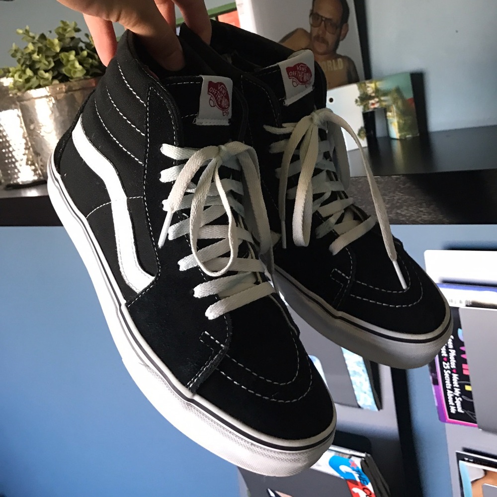 Vans high top sneakers
