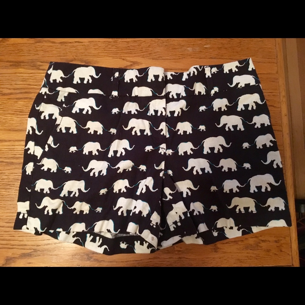 Ann Taylor elephant shorts