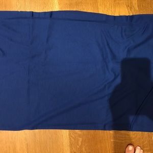 American Apparel Blue Lightweight Infinity Scarf